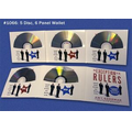 CD-DVD 6-Panel 5-Disc Wallet